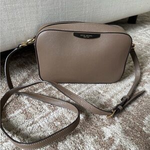 Henri Bendel Taupe Crossbody Bag
